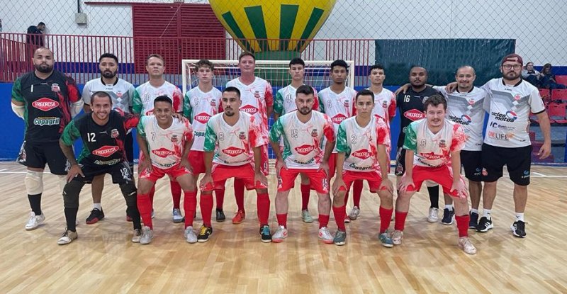 TROFÉU DIFUSORA: Frigorosa/ Copagril/ Nova Santa Rosa Futsal joga