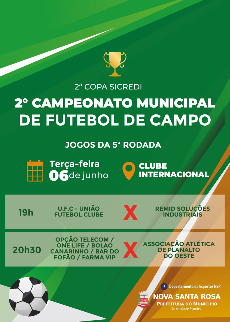 5º Copa da Integração Metropolitana incentiva o futebol amador na RMC