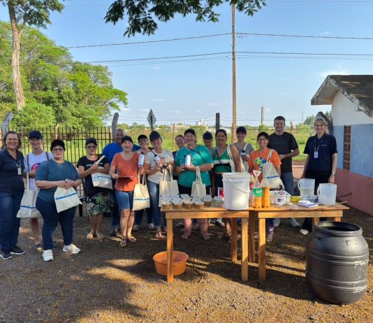 Curso de Sabão Caseiro no Recanto Feliz