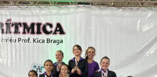 Ginastas de Nova Santa Rosa brilham na Copa Escolar de Ginástica Rítmica em Marialva