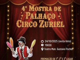 4ª Mostra de Palhaço Circo Zuriel acontece nesta sexta-feira (24) em Nova Santa Rosa