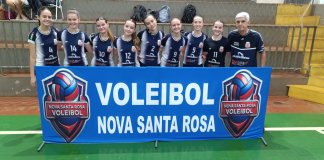Nova Santa Rosa é campeã em duas categorias na terceira etapa da Copa JS de Voleibol Feminino