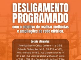 Copel realizará manutenção programada e interromperá o fornecimento de energia nesta sexta-feira (07) em Nova Santa Rosa