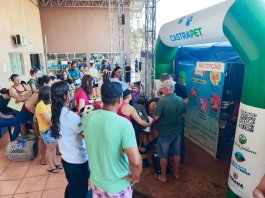 O CastraMóvel já está a todo vapor em Nova Santa Rosa!