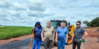 Obras na rodovia entre Alto Santa Fé e Santa Rita do Oeste são retomadas