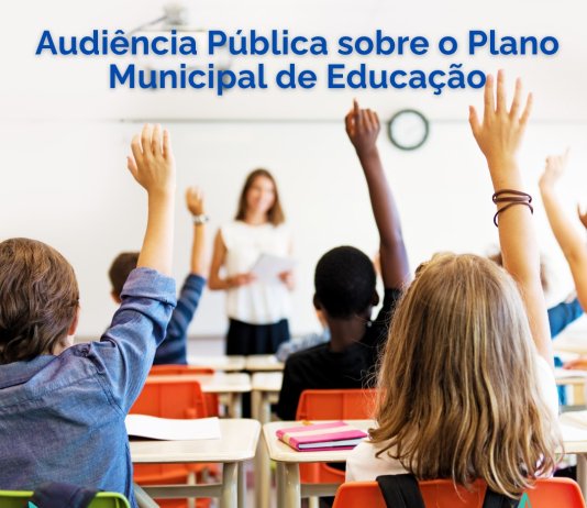 Audiência Pública sobre o Plano Municipal de Educação acontecerá amanhã (04)