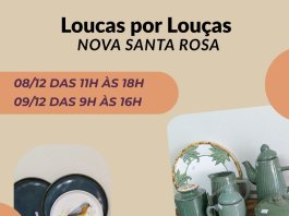 Provopar e Assistência Social de Nova Santa Rosa promovem a “Feira de Louças – Loucas por Louças”