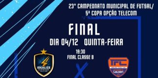 Finais do Campeonato Municipal de Futsal acontecem na noite de hoje em Nova Santa Rosa
