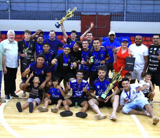 Definidas as equipes campeãs do Campeonato Municipal de Futsal