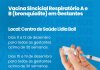 Secretaria de Saúde realiza busca ativa para imunizar gestantes contra o vírus sincicial respiratório