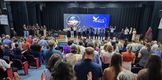 Culto do Dia da Bíblia reúne comunidade cristã em noite de celebração e unidade em Nova Santa Rosa