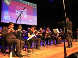 Orquestra Sinfônica de Palotina abrilhanta mais uma noite do Natal da Família 2025