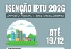Prazo para solicitação de isenção do IPTU 2026 segue aberto até dia 19 de dezembro