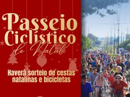 Passeio Ciclístico de Natal acontece neste sábado (20) em Nova Santa Rosa