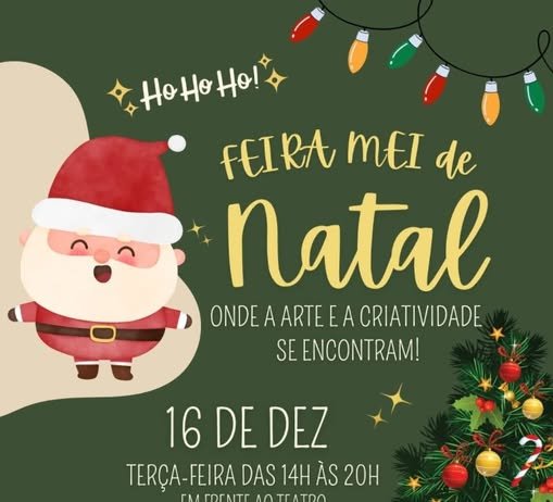 Feira MEI de Natal 2025 acontece nesta terça-feira (16) na Praça da Bíblia