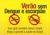 Nova Santa Rosa reforça cuidados contra escorpiões e dengue durante o período de temperaturas elevadas