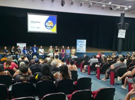 Pacientes participam de reunião sobre atendimentos do OdontoSesc em Nova Santa Rosa