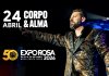 Banda Corpo & Alma é confirmada como atração da Expo Rosa 2026; show terá entrada livre