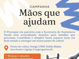 Campanha “Mãos que Ajudam” arrecadará doações para famílias em situação de vulnerabilidade em Nova Santa Rosa