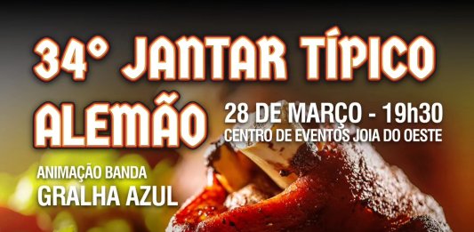 Vendas de fichas para o 34º Jantar Típico Alemão já estão disponíveis