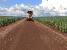 Secretaria de Agricultura recupera trecho da Estrada Gaúcha, no interior de Alto Santa Fé