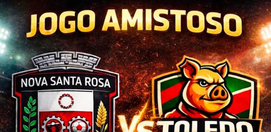 Nova Santa Rosa Futsal enfrenta Toledo em jogo amistoso nesta terça-feira (10)