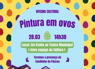 Oficina de Páscoa com presença do Coelhinho acontece neste sábado (28)