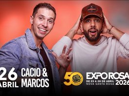 Dupla Cacio e Marcos é mais uma atração confirmada da Expo Rosa 2026