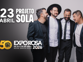 Expo Rosa 2026 terá show gospel com Projeto Sola na noite de abertura