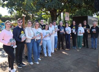 Maio Laranja mobiliza Nova Santa Rosa com pedágio educativo