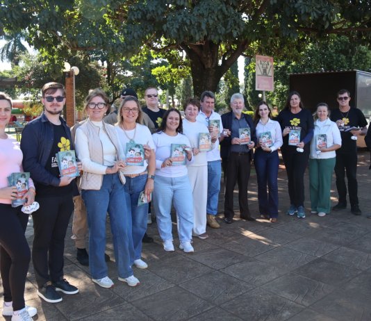 Maio Laranja mobiliza Nova Santa Rosa com pedágio educativo