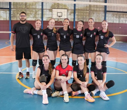 Nova Santa Rosa avança no futsal e voleibol feminino na fase regional dos Jogos da Juventude do Paraná