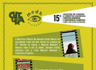 Biblioteca Pública de Nova Santa Rosa receberá sessões gratuitas da 15ª Mostra Cinema e Direitos Humanos