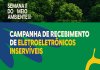 Campanha de recebimento de eletroeletrônicos inservíveis segue até sexta-feira (12) em Nova Santa Rosa