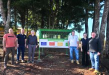 PEVs são instalados na área rural do município para fortalecer a coleta seletiva em Nova Santa Rosa