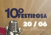 Inscrições para o 10º Festirosa encerram nesta quarta-feira (10)