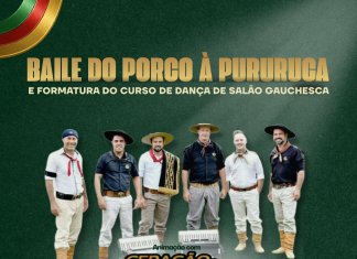 Formatura do Curso de Dança de Salão Gauchesca será celebrada com baile no CTG Querência da Amizade