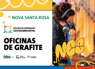 Inscrições estão abertas para Oficina de Grafite em Nova Santa Rosa