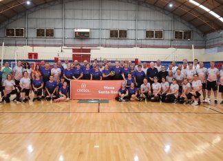 Nova Santa Rosa conquista três vitórias sobre Missal em rodada da Liga Cresol de Vôlei Gigante e Peteca