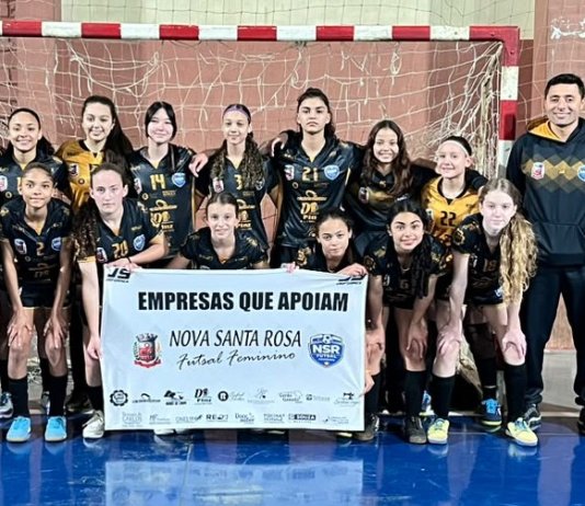 Equipes de Nova Santa Rosa conquistam bons resultados na etapa de Toledo do Circuito Oeste de Futsal