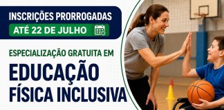 UEL prorroga inscrições para especialização gratuita em Educação Física Inclusiva com polo em Nova Santa Rosa