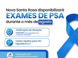 Exames, orientações e prevenção marcam a programação do Agosto Azul em Nova Santa Rosa