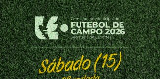 Campeonato Municipal de Futebol de Campo segue com dois jogos neste sábado (15)