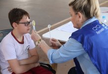 Programa Bons Olhos Paraná inicia primeira etapa com triagem de estudantes em Nova Santa Rosa